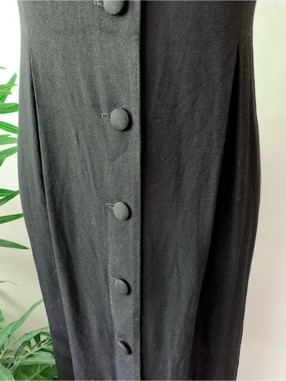 v i n t a g e :: Embroidered Button Front Modest Shirt Dress - Picture 12 of 13